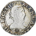 France, Henri III (Henri II de Béarn), Franc, 1584, Saint-Palais, VF(20-25)