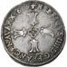 France, Henri IV, 1/4 Ecu, 1609, Bayonne, 3rd type, VF(30-35), Silver