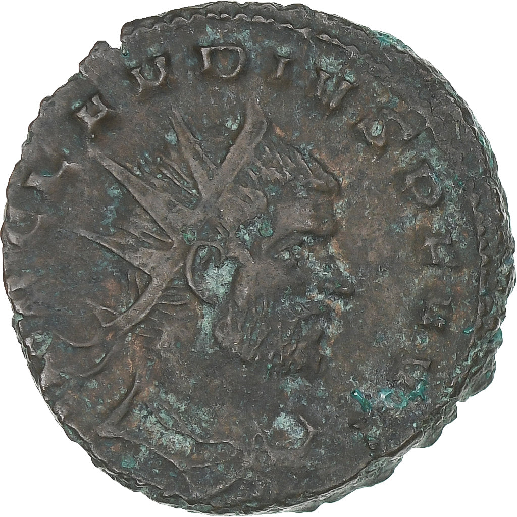 Claudius II (Gothicus), Antoninianus, 268-270, Mediolanum, EF(40-45), Lingote