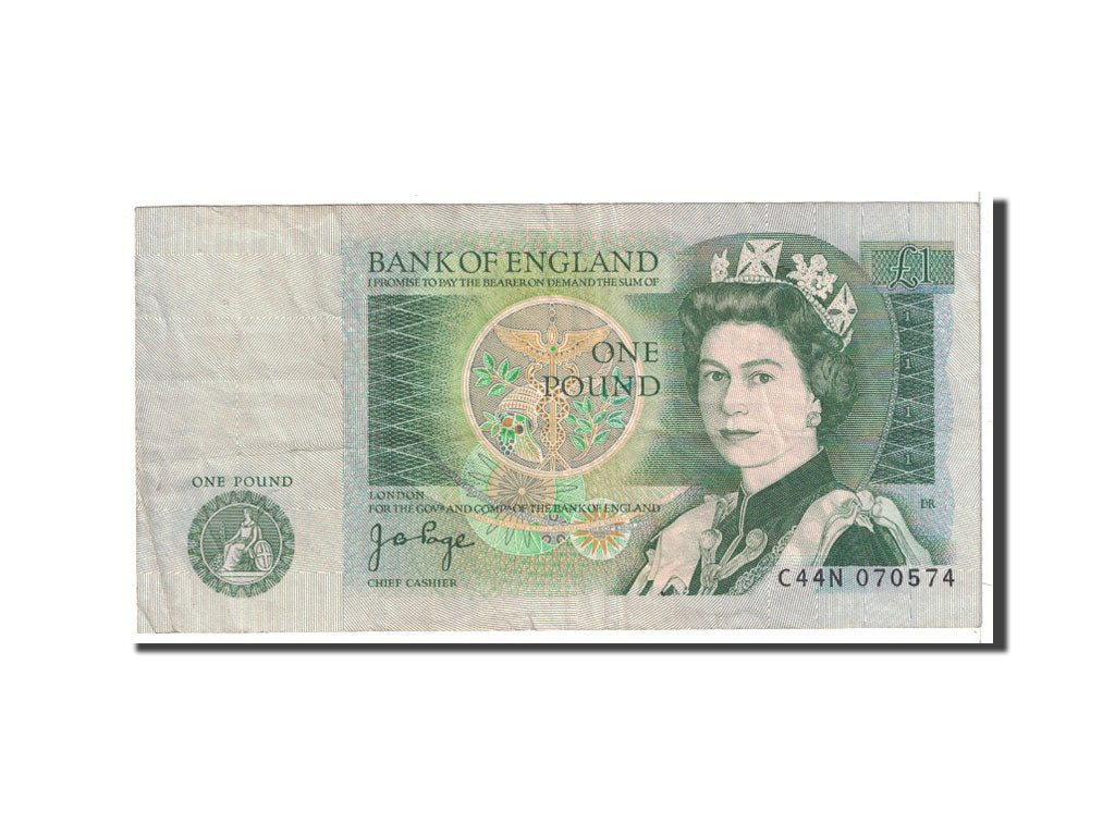 Great Britain, 1 Pound, 1978, KM:377a, EF(40-45)