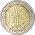 France, 2 Euro, 2002, Paris, Série BE, MS(65-70), Bi-Metallic, KM:1289