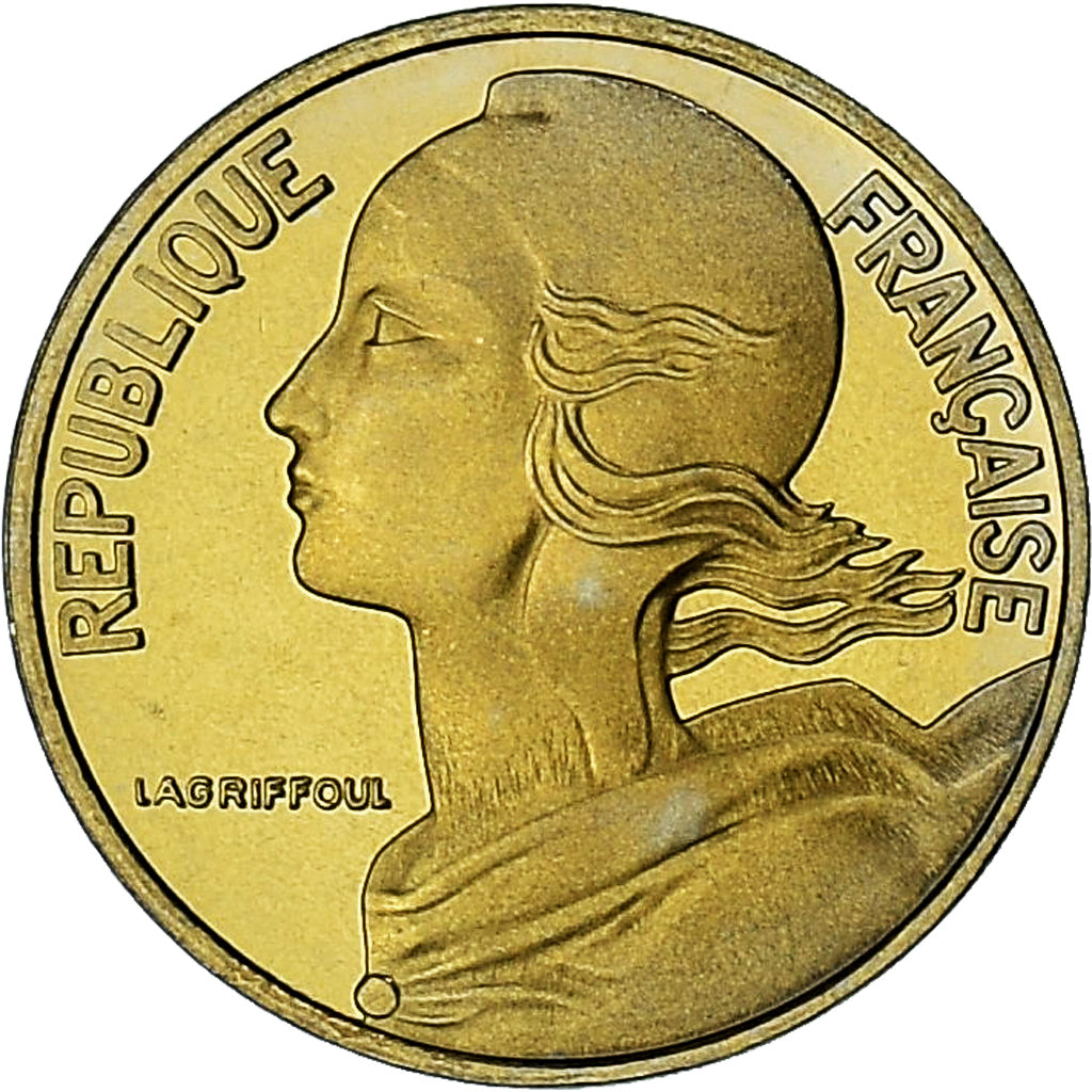 Frankrijk, Marianne, 5 Centimes, 2001, Paris, Série BE, FDC, Aluminum-Bronze