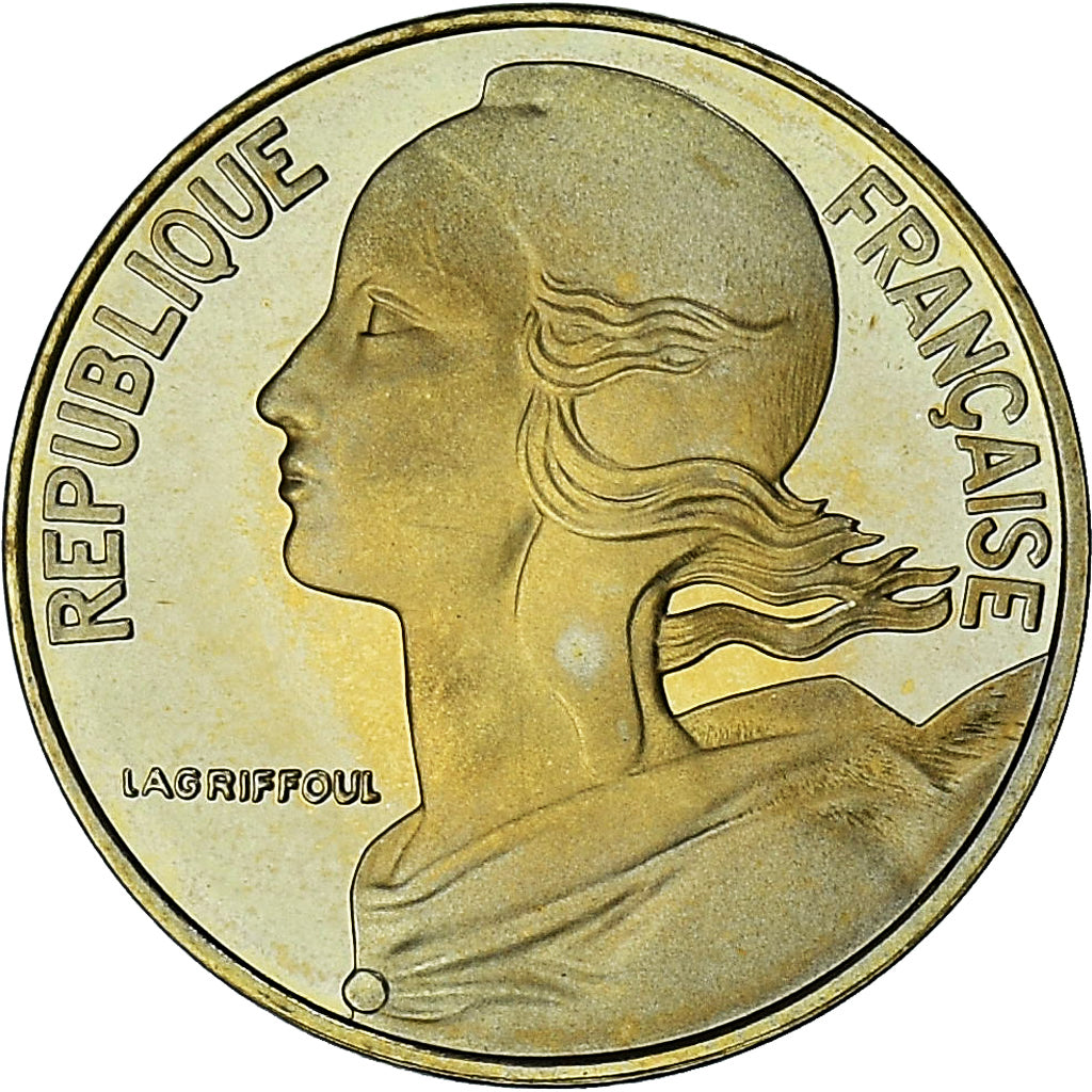 Frankreich, Marianne, 20 Centimes, 2001, Paris, Série BE, STGL