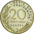 Francia, Marianne, 20 Centimes, 2001, Paris, Série BE, FDC, Alluminio-bronzo