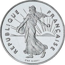 France, Semeuse, 1 Franc, 2001, Paris, Série BE, MS(65-70), Nickel, KM:925.2
