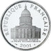 France, Panthéon, 100 Francs, 2001, Paris, Série BE, MS(65-70), Silver