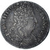France, Louis XIV, 1/10 Écu aux 3 couronnes, 1710, Rennes, TTB, Argent