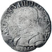 France, Charles IX, Teston, 1573, Toulouse, 2nd type, VF(20-25), Silver