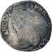França, Charles IX, Teston au deux K couronnés, 1569, Bayonne, 4th type