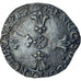France, Henri IV, 1/4 Ecu, 1602, Rennes, 3rd type, EF(40-45), Silver