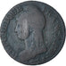França, Dupré, 5 Centimes, AN 8, Lyon, F(12-15), Cobre, Gadoury:126a