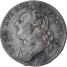 Frankreich, Louis XVI, 12 deniers françois, 1791 / AN 3, Limoges, SS, Kupfer