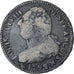 France, Louis XVI, 2 sols François, 1792 / AN 4, Montpellier, TB, Cuivre