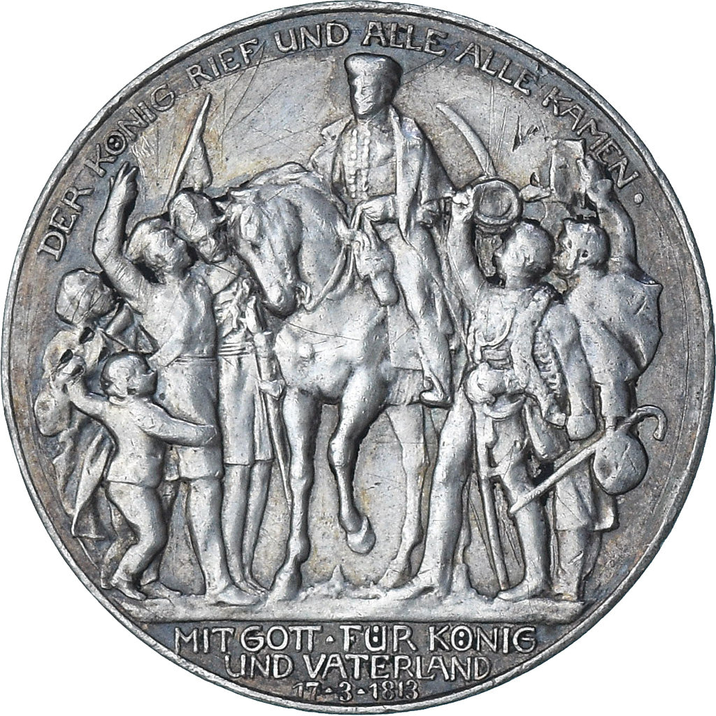 GERMANY - EMPIRE, Wilhelm II, 100th Anniversary of the War against Napoleon, 2