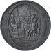 France, Monneron de 5 Sols, 1792 / AN 4, Birmingham, EF(40-45), Copper