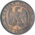 France, Napoleon III, 2 Centimes, 1861, Strasbourg, AU(55-58), Bronze, KM:796.5