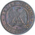 France, Napoleon III, 2 Centimes, 1861, Bordeaux, MS(60-62), Bronze, KM:796.6