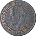 Francia, Napoleon III, 2 Centimes, 1862, Bordeaux, SPL, Bronzo, KM:796.6