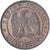Francja, Napoleon III, 2 Centimes, 1862, Bordeaux, MS(63), Brązowy, KM:796.6