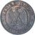 Francja, Napoleon III, 2 Centimes, 1862, Bordeaux, MS(63), Brązowy, KM:796.6