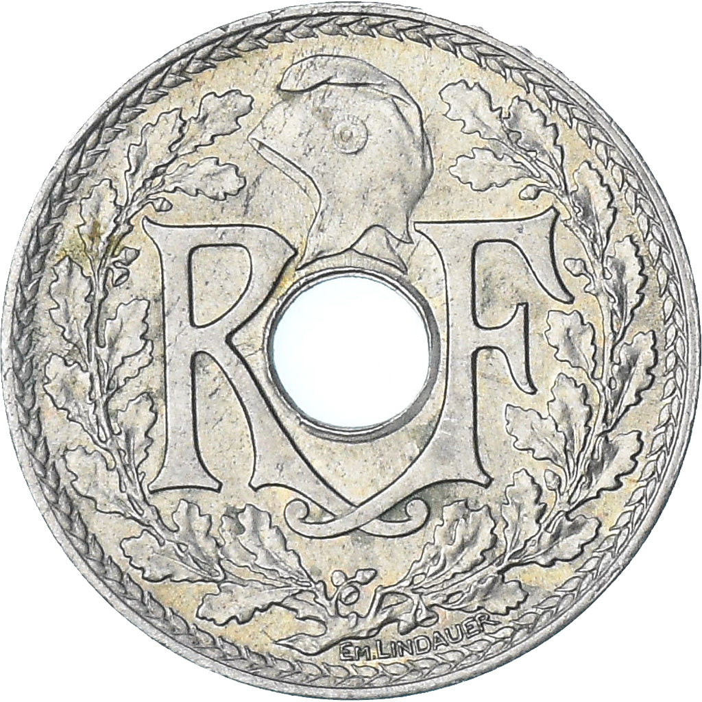 France, Lindauer, 25 Centimes, .1940., Paris, MS(60-62), Maillechort, KM:867b