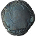France, Charles IX, Teston au deux K couronnés, 157[?], Bayonne, TB, Argent