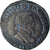 Francia, Henri IV, 1/2 Franc, 159[?], Lyon, BC+, Plata, Gadoury:590