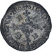 Francia, Henri II, Douzain aux croissants, 1550, Tours, BC+, Vellón