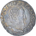 França, Henri II, Teston à la tête nue, 1559, Toulouse, VF(30-35), Prata