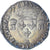 Francja, Henri II, Demi Teston, 1561, Toulouse, EF(40-45), Srebro, Gadoury:365D