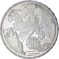 Switzerland, Géant Gargantua, 20 Francs, 1996, Bern, BE, MS(60-62), Silver