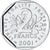 França, Semeuse, 2 Francs, 2001, Paris, Série FDC.BU, MS(65-70), Níquel