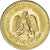 Mexico, 2-1/2 Pesos, 1945, Mexico City, MS(64), Gold, KM:463
