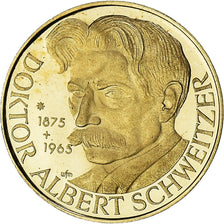 Deutschland, Medaille, Albert Schweitzer - Urwaldkrankenhaus Lambarene, Proof /