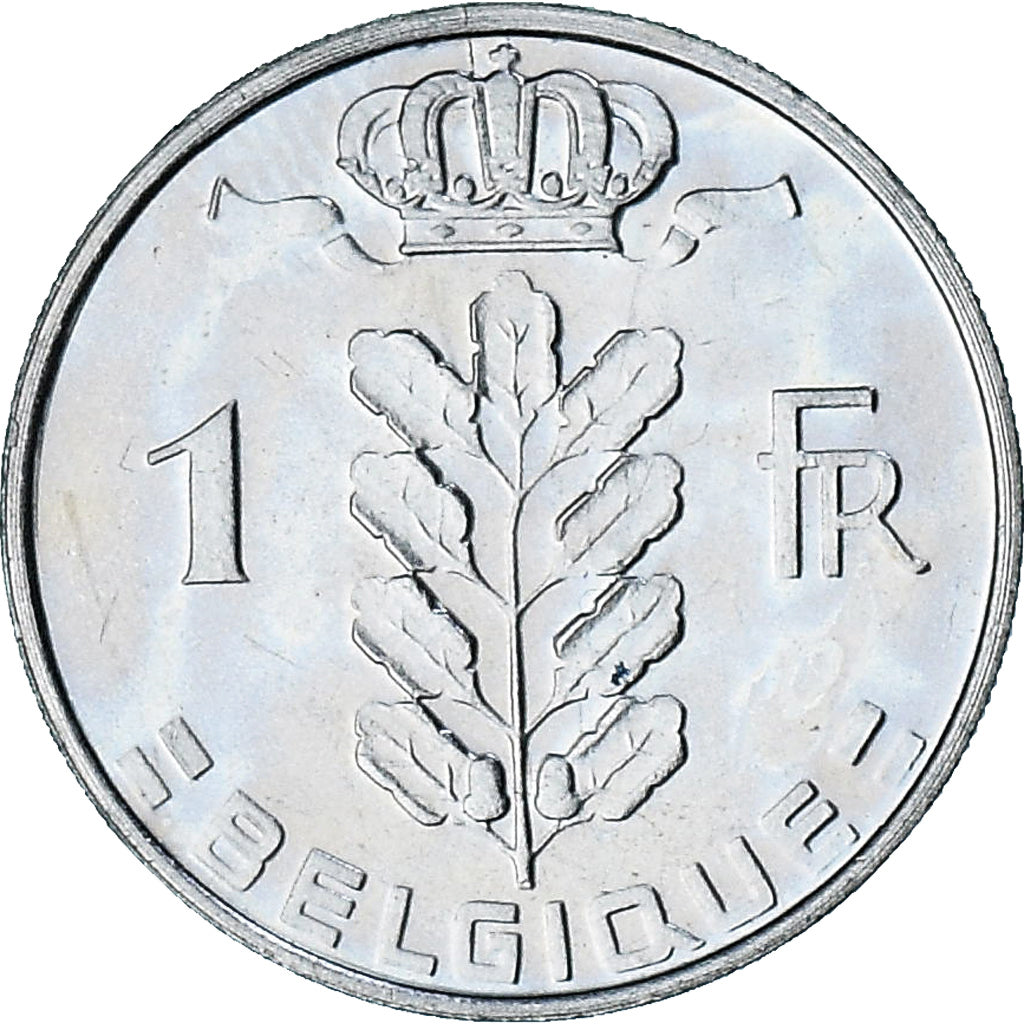 Belgia, Baudouin I, Cérès, Franc, 1978, MS(65-70), Miedź-Nikiel, KM:142.1