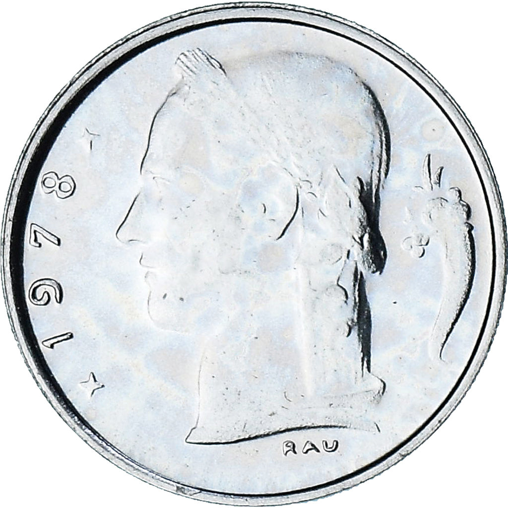 België, Baudouin I, Cérès, Franc, 1978, FDC, Cupro-nikkel, KM:143.1