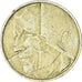 Belgien, Baudouin I, 5 Francs, 5 Frank, 1986, SS, Messing, KM:163