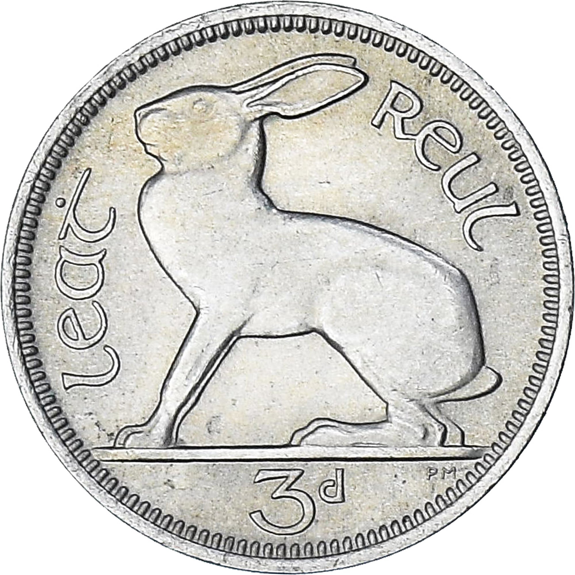 Irlanda, 3 Pence, 1966, SC+, Cobre - níquel, KM:12a