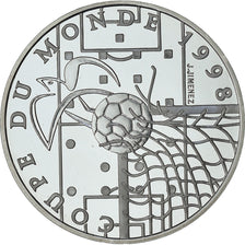 France, Coupe du Monde 1998, 10 Francs, 1996, Paris, MS(65-70), Silver