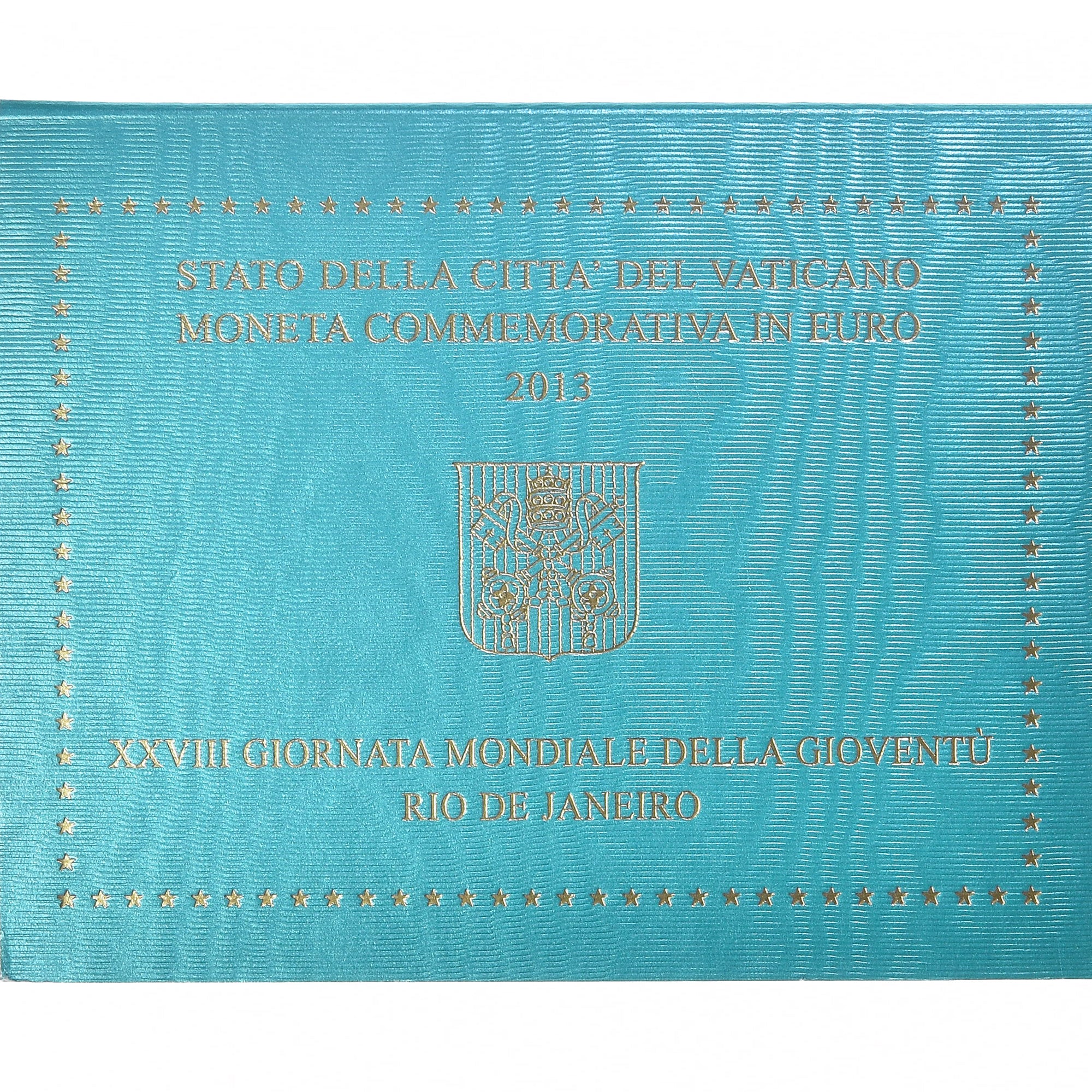 Vaticano, Pape François, 2 Euro, 28ème Journée Mondiale De La Jeunesse, 2013