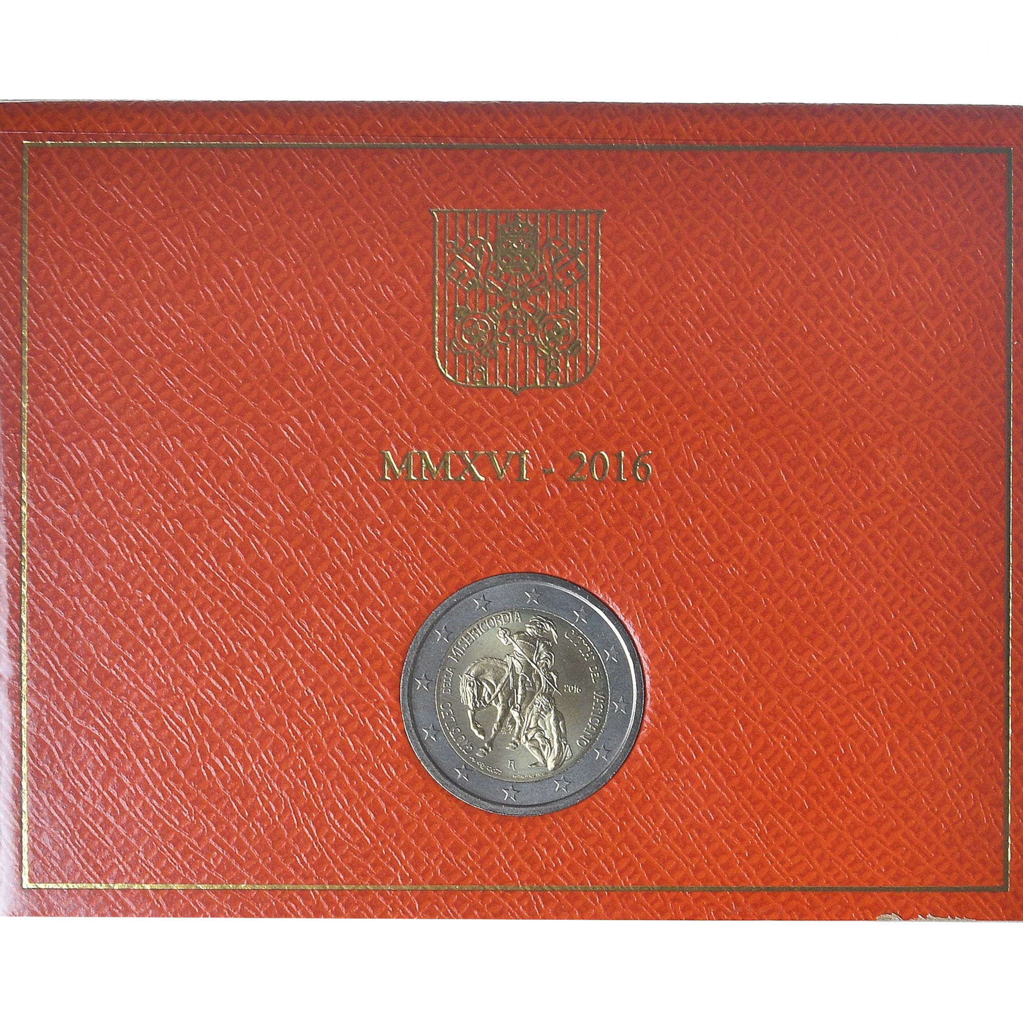 Vaticaan, Pape François, 2 Euro, Jubilé de la Miséricorde, 2016, Rome, FDC