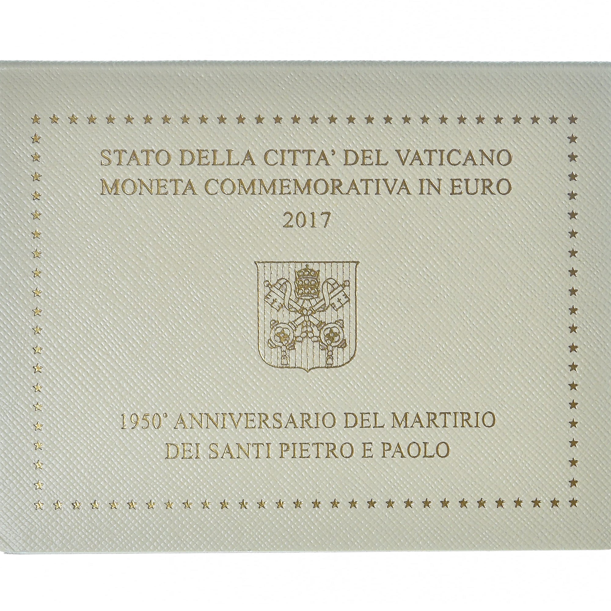 Watykan, Pape François, 2 Euro, 2017, Rome, Martyre des Saints Pierre et Paul