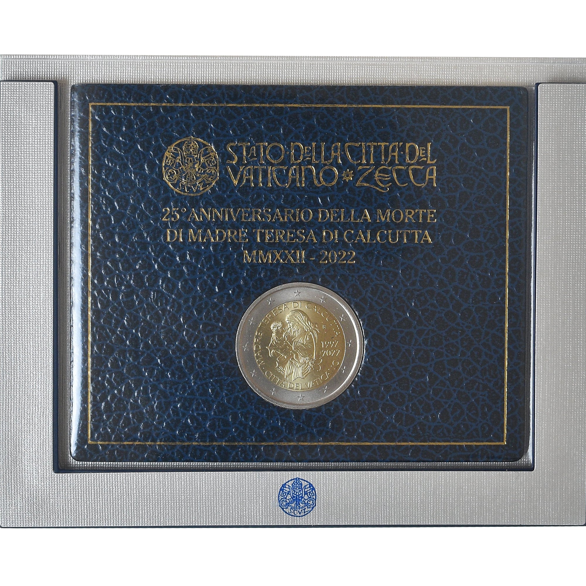 Watykan, Pape François, 2 Euro, 25ème anniversaire de la mort de Mère Teresa