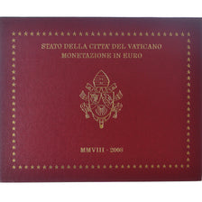 Vatican, Pape Benoit XVI, Set 1 ct. - 2 Euro, 2008, Rome, MS(65-70)