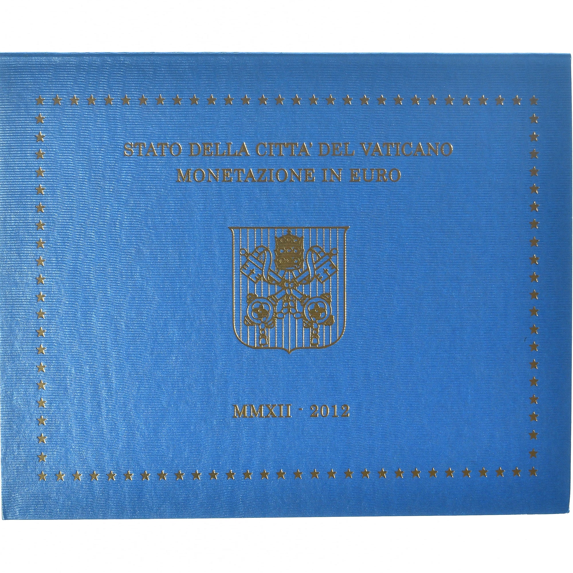 Watykan, Pape Benoit XVI, Set 1 ct. - 2 Euro, 2012, Rome, MS(65-70), ND