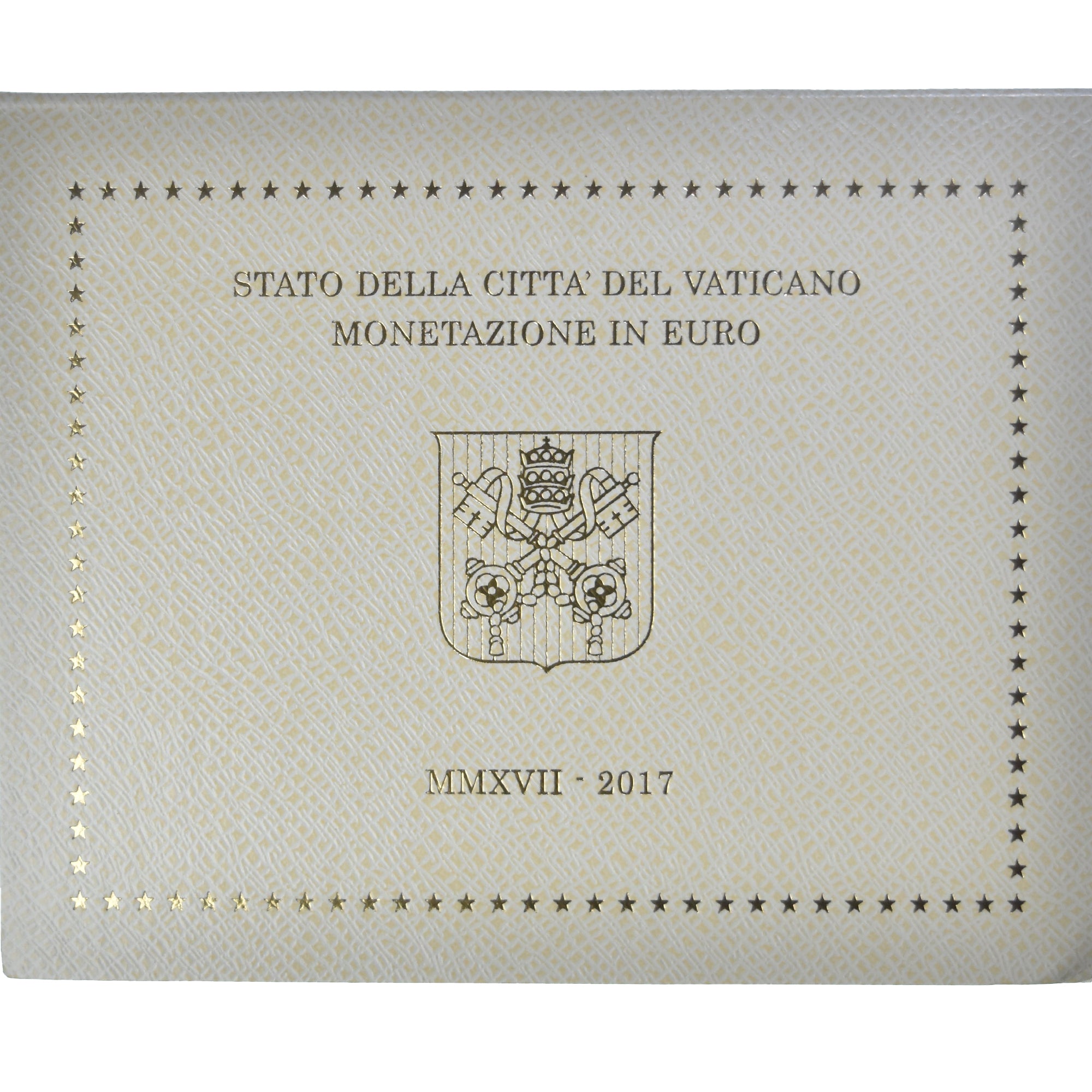 Vatican, Pape François, Set 1 ct. - 2 Euro, 2017, Rome, FDC