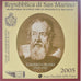 Saint Marin , 2 Euro, Galileo Galilei, 2005, Rome, FDC, Bimétallique