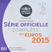 France, Coffret 1c. à 2€, 2015, Monnaie de Paris, FDC.BU, MS(65-70)