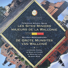 Belgium, Coffret 1c. à 2€ + jeton, Sites Miniers de Wallonie, 2013, Brussels