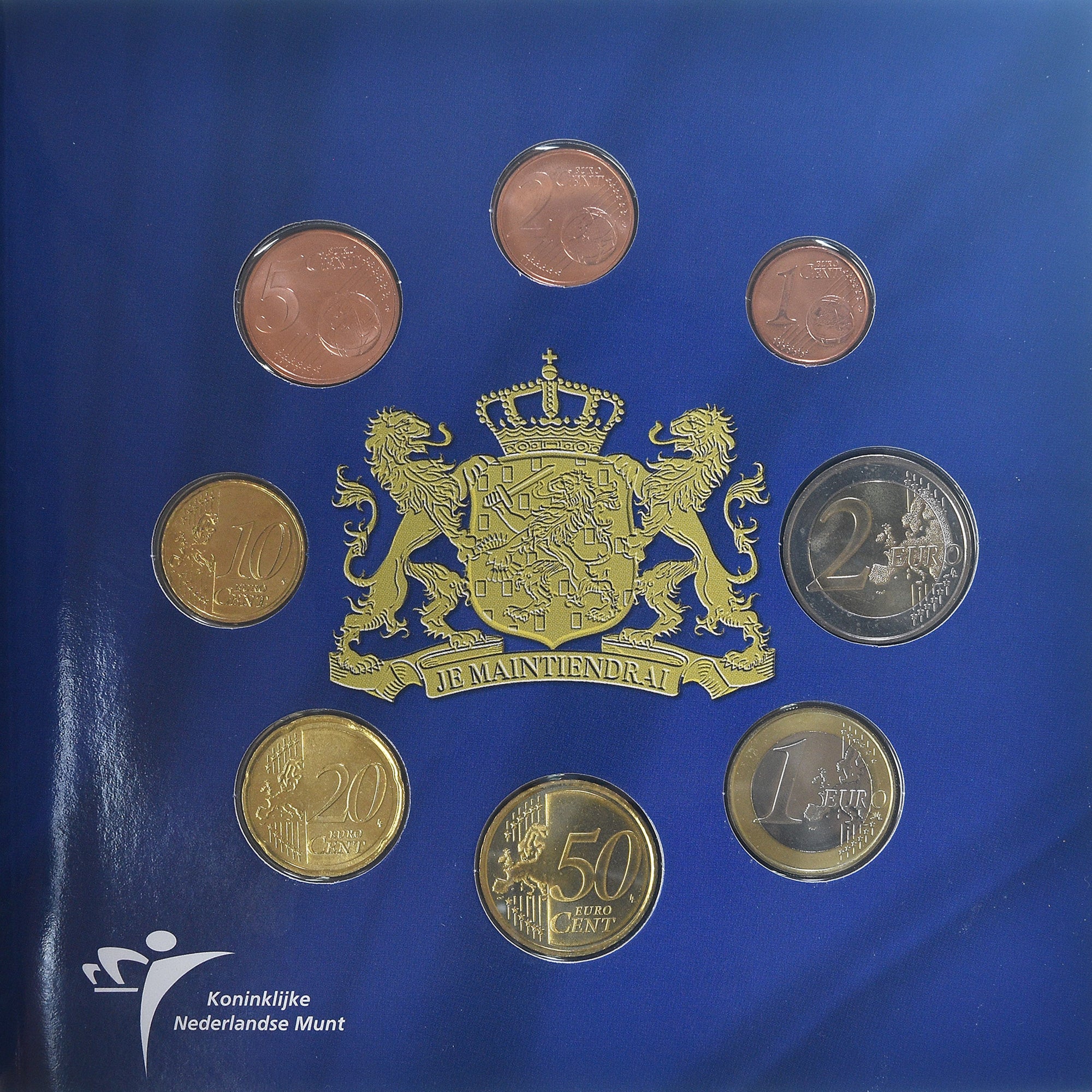 Benelux, 3x 1 ct. - 2€ + Token, euro set, 2004, FDC, FDC, n.v.t.